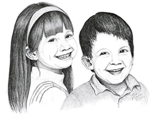 Portraits, Pencil Sketch
