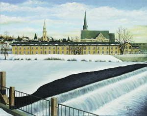 Painting of Speed River