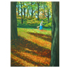 Raking Leaves by Steve Bocskay